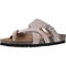 White Mountain Graph Leather Footbed Sandals - Image 2 of 2