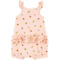Carter's Baby Girls Peach Snap Up Cotton Romper - Image 2 of 2
