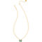 Kendra Scott Mae Butterfly Gold Indigo Watercolor Illusion Pendant Necklace - Image 2 of 5