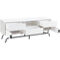 Furniture of America Nili Blue TV Stand for TVs Up to 65 in. - Image 2 of 3