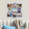 Melannco 18 x 18 in. Gray 9 Opening Photo Collage Frame - Image 3 of 5