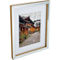Mikasa Home 8 in. x 10 in. and 11 in. x 14 in. Mirror Gallery Frame with Gold Sides - Image 3 of 6