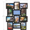 Melannco 18 x 23 in. 12-Opening Photo Collage Frame Black - Image 5 of 5