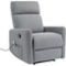 DHP Kai Power Recliner Chair with 8 Zone Massage and Lumbar Heat, Dark Gray Linen - Image 1 of 8