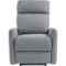 DHP Kai Power Recliner Chair with 8 Zone Massage and Lumbar Heat, Dark Gray Linen - Image 2 of 8