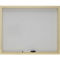 Mikasa Home 21 in. x 17 in. Metal Gold Whiteboard with Pen - Image 1 of 3