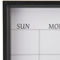 Towle Living 24 x 19 in. Black Calendar Whiteboard with Dry Erase Pen - Image 4 of 5