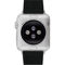 Coach Women's Apple Watch Black Silicone Strap - Image 3 of 4