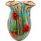 Dale Tiffany Plazio Handcrafted Art Glass Vase - Image 1 of 3