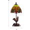 Dale Tiffany 16 in. Tall Rooster Sculpture Accent Lamp - Image 3 of 4