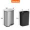 Furniture of America Rammus 13.2 gal. Stainless Steel Hands Free Step Trash Can - Image 3 of 6