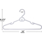 Merrick Attachable Hangers 6 Pk. - Image 3 of 3