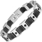 Stainless Steel and Black Immersion Plated 1/2 CTW Black Diamond Bracelet - Image 1 of 2