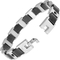 Stainless Steel and Black Immersion Plated 1/2 CTW Black Diamond Bracelet - Image 2 of 2