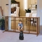 Richell Deluxe Freestanding Pet Gate with Door - Image 5 of 5