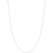 10K White Gold 18 in. .80mm D/C Cable Chain - Image 1 of 3
