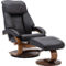 Progressive Furniture Montreal Recliner and Ottoman in Top Grain Leather - Image 1 of 2