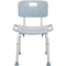Drive Medical Bathroom Safety Shower Tub Bench Chair with Back - Image 2 of 4