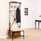 SEI Entryway Storage Rack With Bench Seat - Image 1 of 4