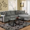 Signature Design by Ashley Zella 2 pc. Sectional RAF Corner Chaise/LAF Sofa - Image 2 of 2