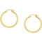 14K Gold 15mm Hoop Earrings - Image 1 of 2