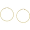 14K Gold 40mm Hoop Earrings - Image 1 of 2
