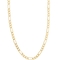 10K Yellow Gold 7.3mm 22 in. Figaro Chain - Image 1 of 3