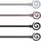 Lavish Home Spiral Curtain Rod, 48 X 3.5 X 2.5 - Image 2 of 2