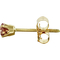 14K Yellow Gold 1/4 CTW Enhanced Diamond Stud Earrings - Image 2 of 2