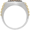 10K Gold 1 CTW Brown and White Diamond Men's Anniversary Ring - Image 3 of 3