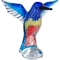 Dale Tiffany Hummingbird Figurine - Image 1 of 2