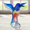 Dale Tiffany Hummingbird Figurine - Image 2 of 2