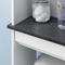 Sauder Caraway Etagere, Soft White with Slate Finish Accent - Image 3 of 3