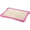 Richell Paw Trax Pink Mesh Training Tray - Image 1 of 4
