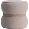 Zuo Tubby Beige Ottoman - Image 2 of 3