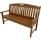 Hanover Outdoor Avalon 60 in. All Weather Bench, Teak - Image 1 of 2