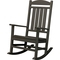 Hanover Outdoor Pineapple Cay All Weather Rocking Chair, Black - Image 1 of 2