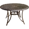 Hanover Manor 5 pc. Outdoor Dining Set with 4 Swivel Rockers - Image 3 of 4