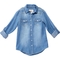 YMI Girls Roll Tab Chambray Top - Image 1 of 3
