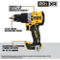 DeWalt 20V MAX* XR Li-Ion Brushless Compact Hammerdrill and Impact Driver Kit - Image 3 of 3