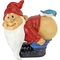 Design Toscano Loonie Moonie Bare Buttocks Garden Gnome Statue: Large - Image 1 of 4