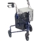 Drive Medical 3 Wheel Rollator Rolling Walker with Basket Tray and Pouch - Image 1 of 4