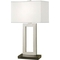 Artiva USA Geometric 30 In. Chrome And Black Table Lamp - Image 1 of 2