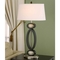 Artiva USA Infinity 34 In. Walnut and Brushed Steel Table Lamp - Image 2 of 2