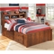 Ashley Barchan Captains with Bookcase Headboard Bed - Image 2 of 4