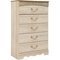 Signature Design by Ashley Catalina 5 Drawer Chest - Image 1 of 4