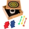 Hey! Play! Tabletop Bean Bag Toss and Magnetic Dart Game Set - Image 1 of 4