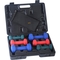 Sunny Health and Fitness Neoprene Dumbbell Set With Case - Image 1 of 2