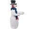 Design Toscano Flurry the Snowman Butler Table - Image 2 of 4