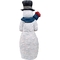 Design Toscano Flurry the Snowman Butler Table - Image 3 of 4
